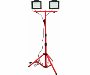 AWTOOLS SMD LED SVĚTLOMET SE STATIVEM 2x50W