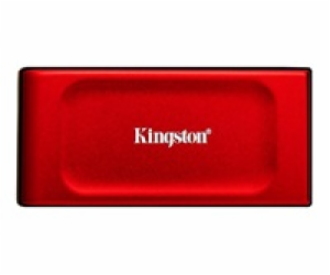 Kingston Externí SSD 2TB XS1000, USB 3.2, červená