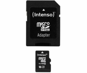 Intenso MicroSDHC karta 16 GB Class 10 (3413470)