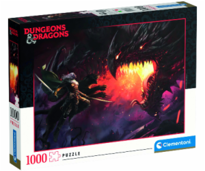 Clementoni - Puzzle 1000 Dungeons & Dragons