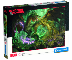 Clementoni - Puzzle 1000 Dungeons & Dragons