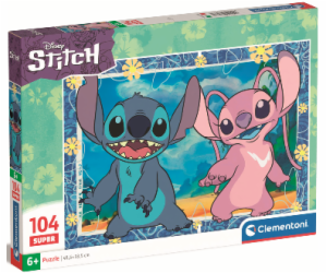 Clementoni - Puzzle 104 Super Disney Stitch