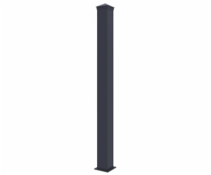 Sloupek G21 pro plotové pole 10x169 cm s patkou, antracitový