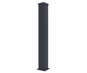 Sloupek G21 pro plotové pole 10x89 cm s patkou, antracitový