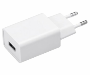 HELMER univerzální USB napájecí adaptér/ 2A/ 5V/ USB/ bílý