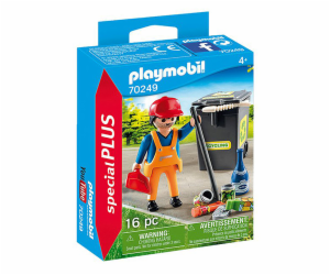 Úklidová služba Playmobil, Život ve městě, 16 dílků