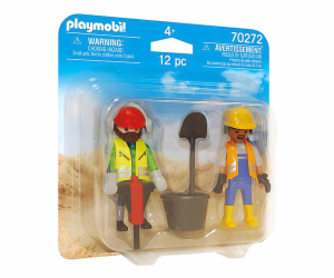 Stavební dělníci Playmobil, Stavba, 12 dílků