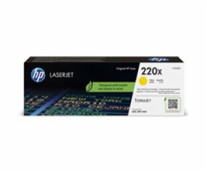 HP 220X Yellow Original LaserJet Toner Cartridge (5,500 p...