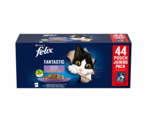 PURINA Felix Fantastic Mix in jelly - mokré krmivo pro ko...