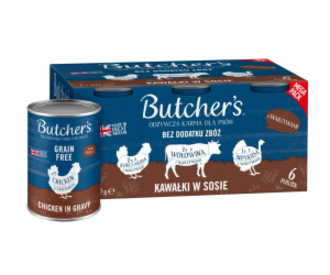 BUTCHER S Original Mega pack mix with vegetables in gravy...