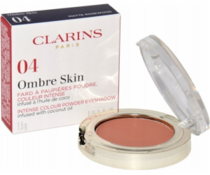 CLARINS OMBRE SKIN MONO EYESHADOW 04 MATTE ROSE WOOD