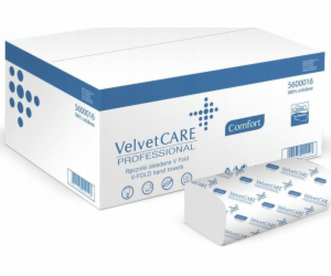 Velvet Skládací ručníky Velvet Care V-Fold 2w celulóza bí...