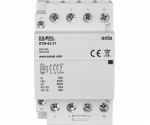 Zamel Modulární instalační stykač 63A 3Z+1R 230V AC typ: ...