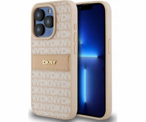 DKNY  DKHCP15LPRTHSLP iPhone 15 Pro 6.1 růžové/růžové pev...