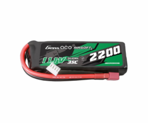 Gens ace 35C 2200mAh 3S1P 11,1V Airsoft Gun Lipo baterie ...