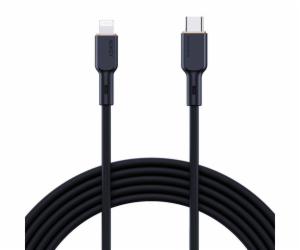 Kabel USB-C na Lightning Aukey CB-SCL1, 27W, 1m (černý)