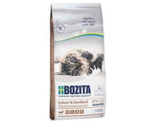 Bozita Indoor&Sterilised Grain free Reindeer 2 kg