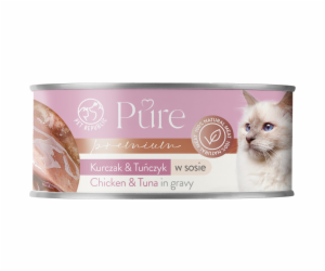 PET REPUBLIC Pure Chicken and tuna in gravy - mokré krmiv...