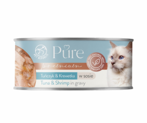 PET REPUBLIC Pure Tuna & Shrimp in gravy - mokré krmivo p...