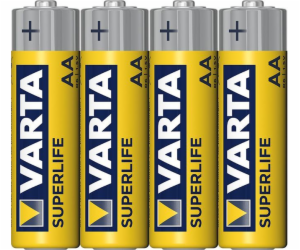 VARTA ZINC CARBON BATTERIES R3 (AAA) 4PCS SUPERLIFE