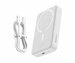 Powerbanka mini Baseus 10000mAh, USB-C 30W bílá