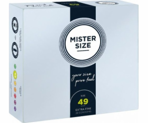 Mister Size Condoms kondomy upravené na velikost 49mm 36ks.