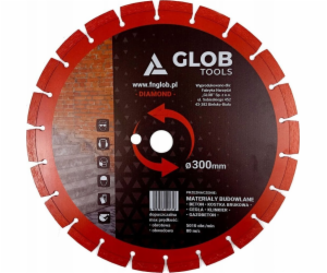 Glob Diamantový kotouč GLOB TOOLS Stavební hmoty průměr 3...