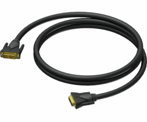 Kabel Procab DVI-D - DVI-D 1,5 m černý (CLV140/1,5)