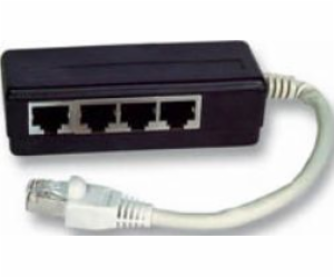 MicroConnect ADAPTÉR RJ45-4xRJ45 M/F 8P - MPK440