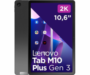 Lenovo Tab M10 Plus G3 10.6 Tablet 128 GB 4G šedá (TABLEV...