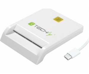 Techly Reader Smart Card Čtečka USB-C kontaktních karet