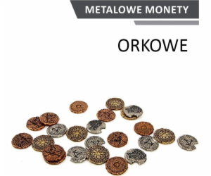 Kovové mince Drawlab Entertainment – Ork (sada 24 mincí)