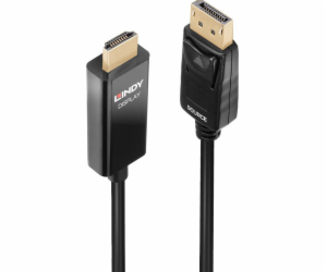 Lindy DisplayPort – kabel HDMI 0,5 m černý (40924)