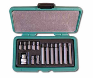 Sada bitů Honiton TORX 15 kusů - H4015