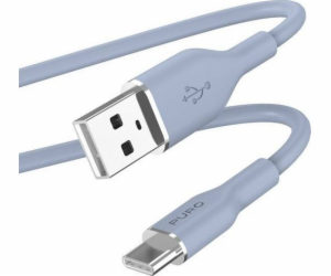 Puro USB-A - USB-C USB kabel 1,5 m modrý (PUR678)