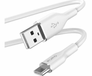 Puro USB-A - USB-C USB kabel 1,5 m Bílý (PUR677)