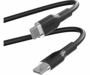 Puro USB-C – USB-C kabel USB 1,5 m černý (PUR669)