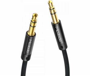 Kabel mini jack 3,5 mm AUX Mcdodo CA-6640 1,2 m (černý)