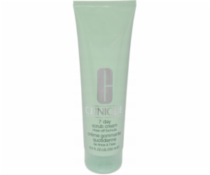 CLINIQUE  7 DENNÍ SCRUB CREAM OPLACHOVACÍ FORMULA 250ml