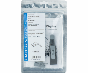 Smartkeeper  Mini DisplayPort Blocker šedý 4 Stk.+Key