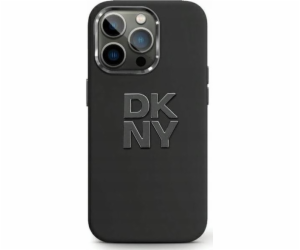 DKNY  tekuté silikonové kovové logo – pouzdro na iPhone 1...