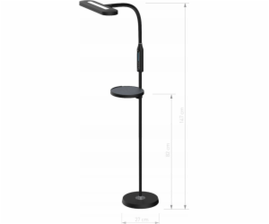 Stojací lampa Tiross TIROSS LED STOJNÍ LAMPA 15W 900lm