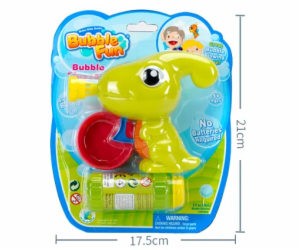 Bubble Fun Bublifuk Dinosaurus s náplní 60 ml - zelený