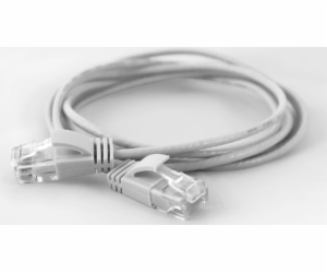 Wantec  wW Patch kabel CAT6A (rand 2,8mm) UTP bílý 15m (7...