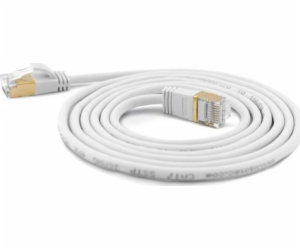 Wantec  7121 S/FTP (S-STP) bílý 5mCat.7 RohCable síťový k...