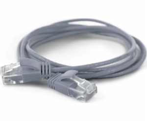 Wantec  wW Patch kabel CAT6A (asi 2,8 mm) UTP šedý 0,20 m...