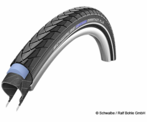 Schwalbe plášť Marathon Plus 40-622 SmartGuard černá+refl...