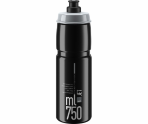 Lahev Elite  Jet 750ml, černá/šedé logo