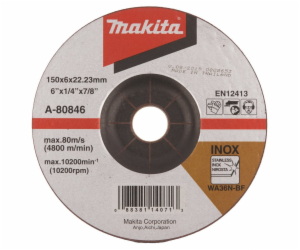 Makita A-80846 brusný kotouč 150x6x22 nerez