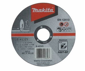 Makita B-45325 řezný kotouč 115x1x22 hliník